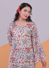 Working Women By Schick Digital Printed Lawn 2 Piece Unstitched Suit SDH25WWV2 DP-05